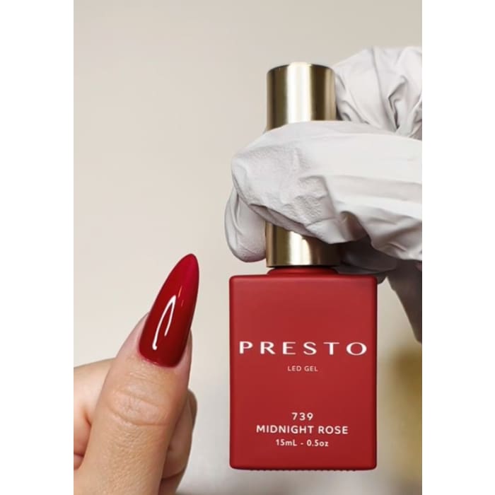 PRESTO Color Series: SCARLET Set [9 Bottles] - OceanNailSupply