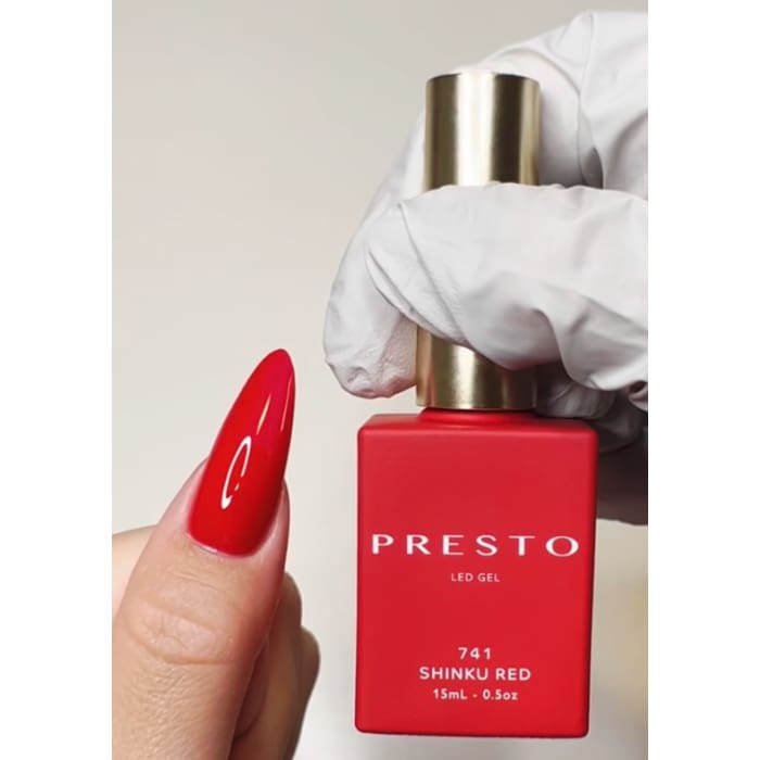 PRESTO Color Series: SCARLET Set [9 Bottles] - OceanNailSupply