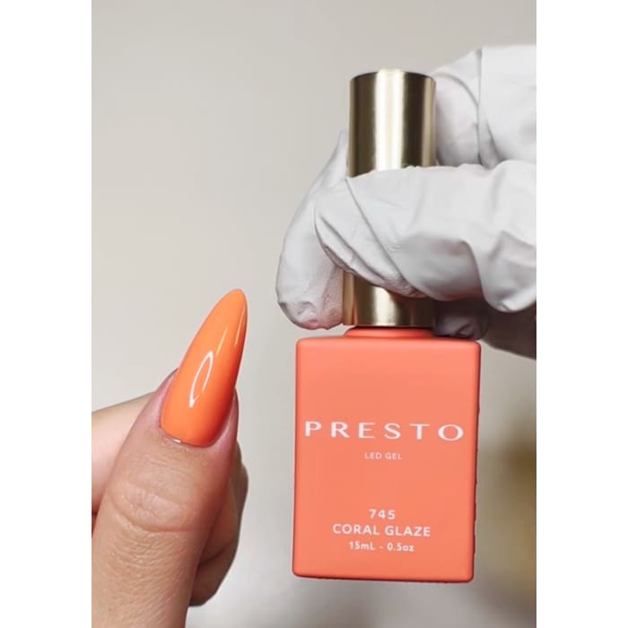 PRESTO Color Series: SCARLET Set [9 Bottles] - OceanNailSupply