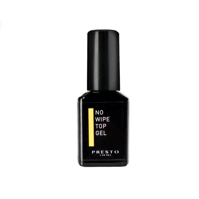 PRESTO NO WIPE TOP GEL [13G][BOTTLE] [REBRANDED] - OceanNailSupply