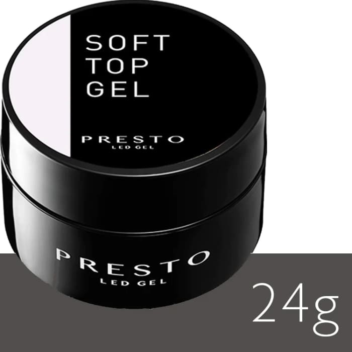 PRESTO SOFT TOP GEL [24G] [JAR] - OceanNailSupply