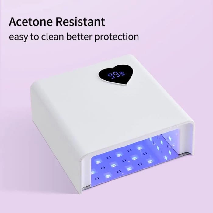 Professional UV LED Nail Lamp – Sleek Square Design Gel Polish Dryer - OceanNailSupply