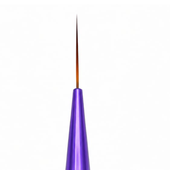PURPLE LINER NAIL ART BRUSH - 13mm - OceanNailSupply