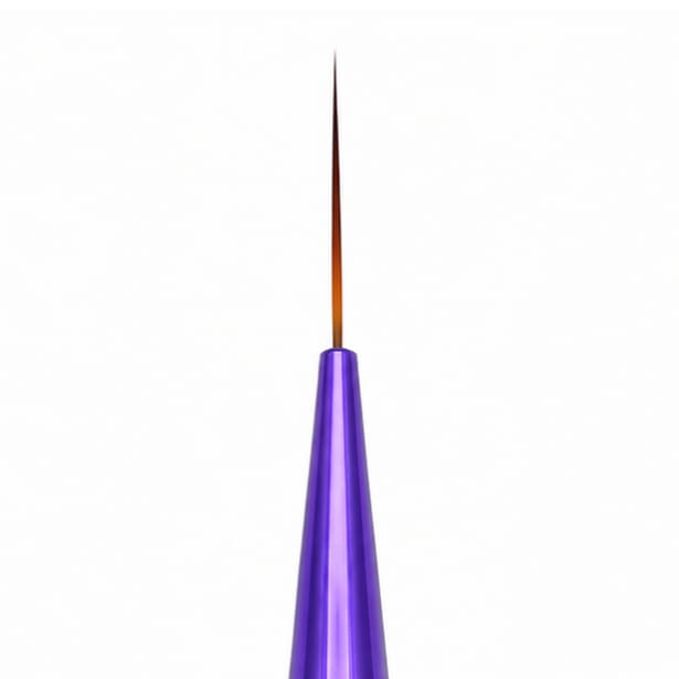 PURPLE LINER NAIL ART BRUSH - 15mm - OceanNailSupply