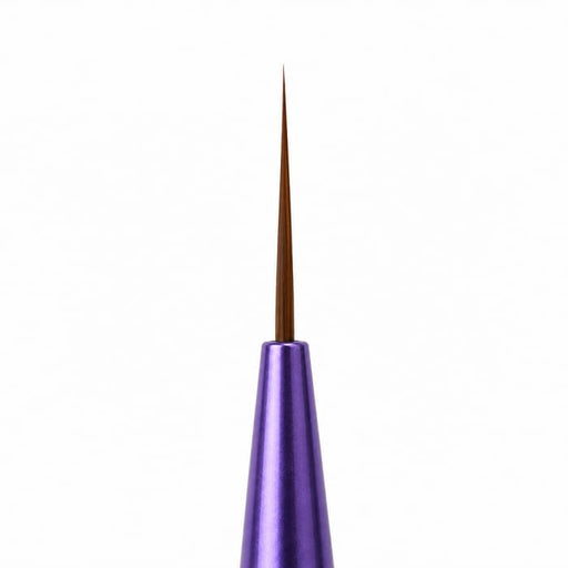 Purple Liner Nail Art Brush - 9mm - OceanNailSupply
