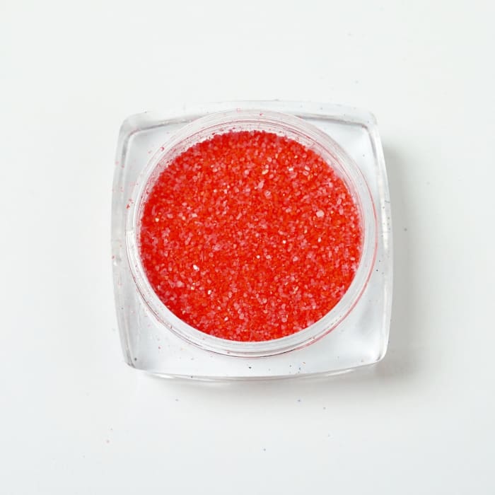 Set of 12 jars Opal dust/ textured salt/ color sand - OceanNailSupply