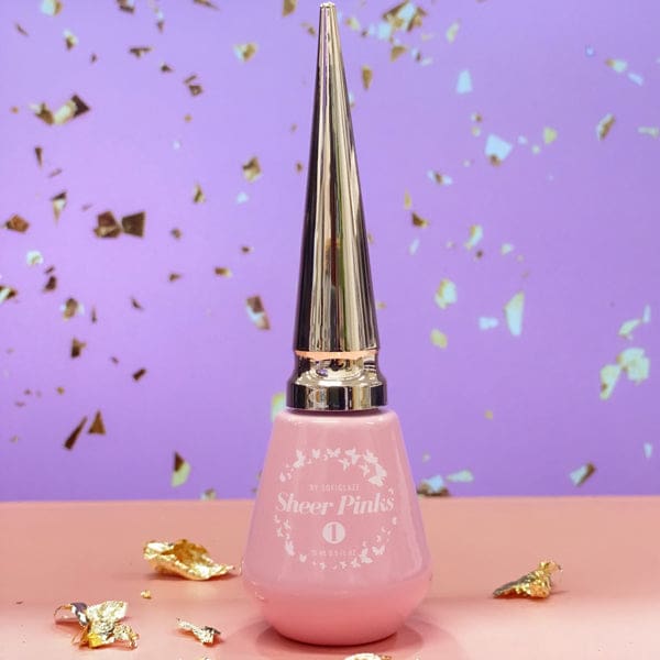 SOFIGLAZE Gel Color 0.5oz – Sheer Pink #1 - OceanNailSupply