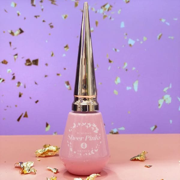 SOFIGLAZE Gel Color 0.5oz – Sheer Pink #4 - OceanNailSupply