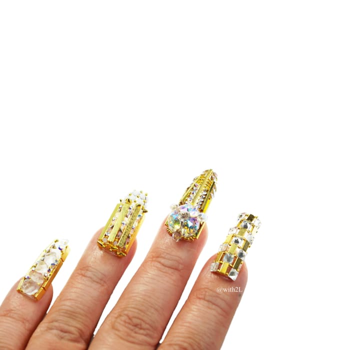 Solid Gold Bars - OceanNailSupply