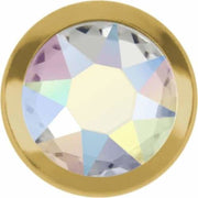 Swarovski Gold Framed Crystal - OceanNailSupply