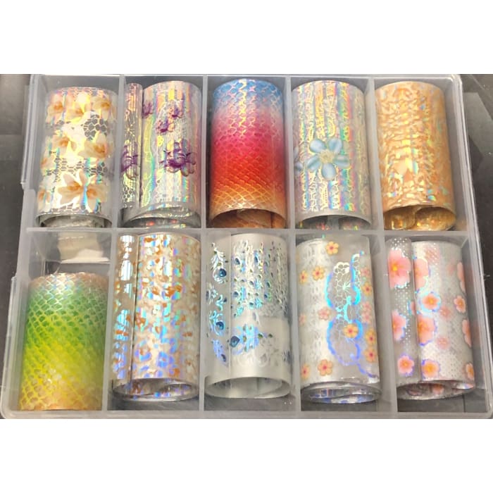 Transfer Foil Sets 001 - 053 - OceanNailSupply