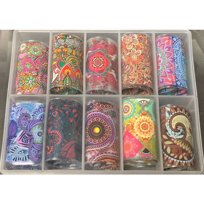 Transfer Foil Sets 001 - 053 - OceanNailSupply