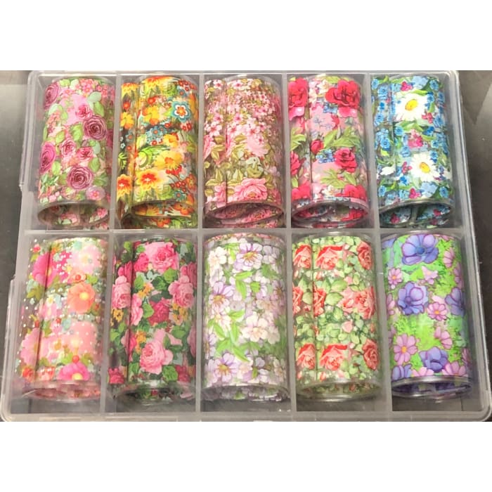 Transfer Foil Sets 001 - 053 - OceanNailSupply