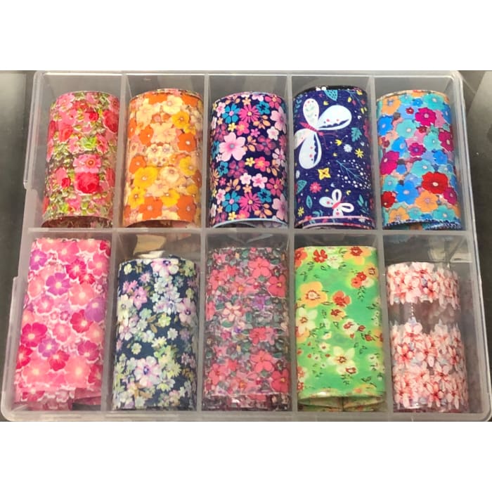 Transfer Foil Sets 001 - 053 - OceanNailSupply