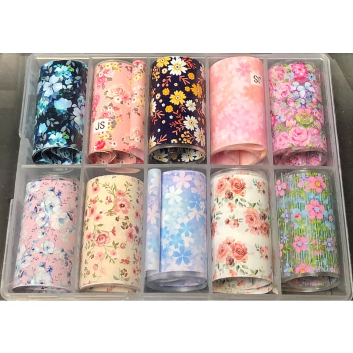 Transfer Foil Sets 001 - 053 - OceanNailSupply