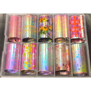 Transfer Foil Sets 001 - 053 - OceanNailSupply