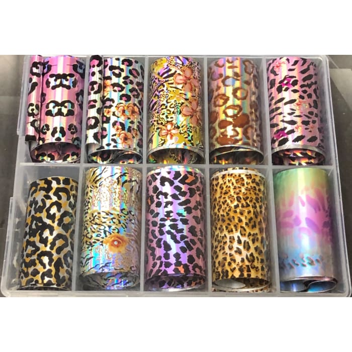 Transfer Foil Sets 001 - 053 - OceanNailSupply