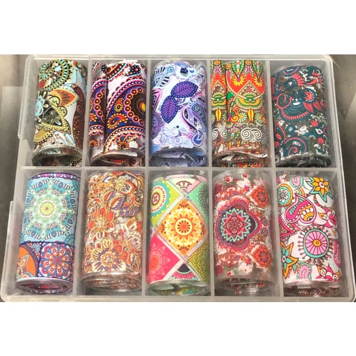 Transfer Foil Sets 001 - 053 - OceanNailSupply