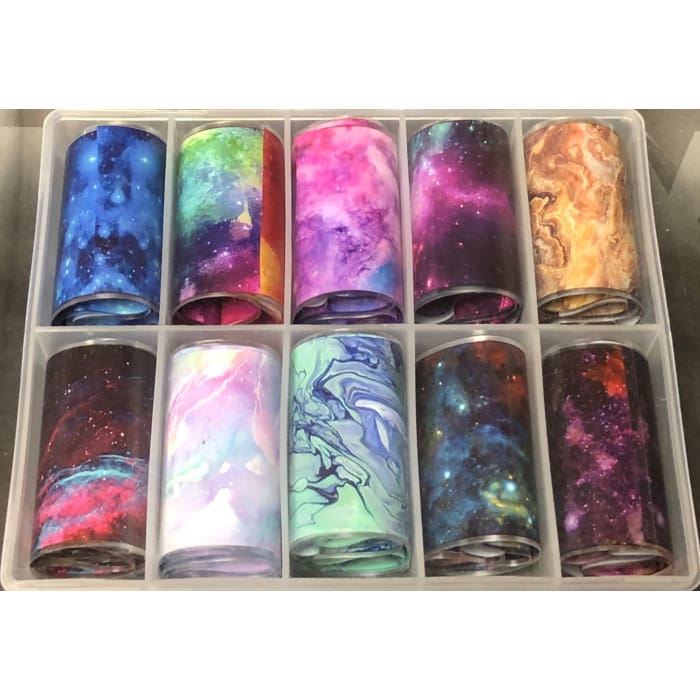 Transfer Foil Sets 001 - 053 - OceanNailSupply