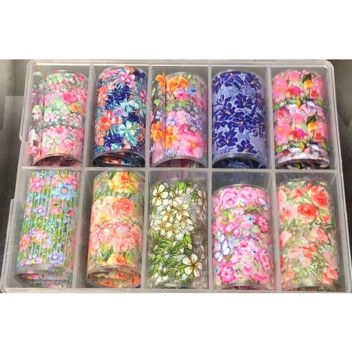 Transfer Foil Sets 001 - 053 - OceanNailSupply