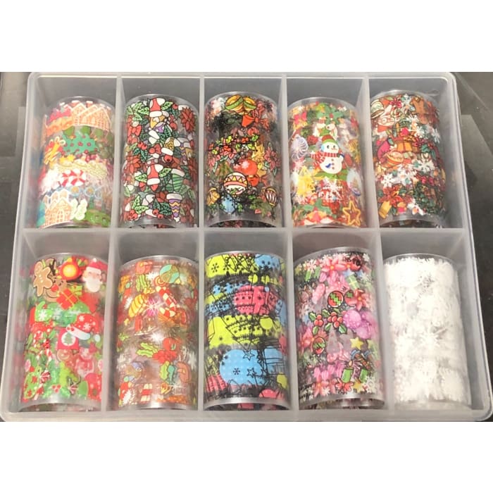 Transfer Foil Sets 001 - 053 - OceanNailSupply