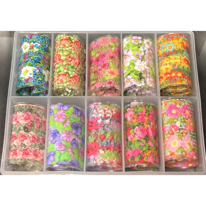 Transfer Foil Sets 001 - 053 - OceanNailSupply