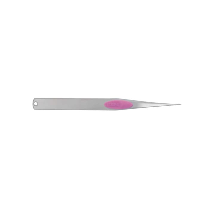 Utsumi Straight Tweezer TS001 - Pastel Pink - OceanNailSupply