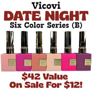 Vicovi Date Night - Six Color Series Collection (B) HEMA + TPO FREE - OceanNailSupply