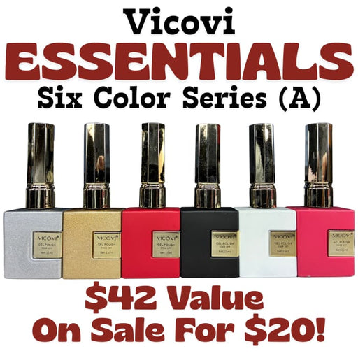 Vicovi Essentials - Six Color Series Collection (A) - OceanNailSupply
