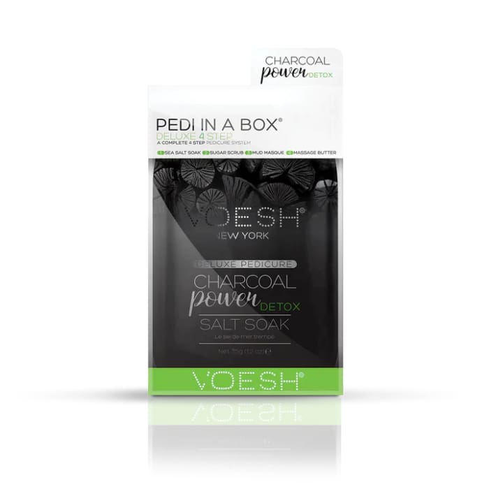 VOESH DELUXE 4-STEP - CHARCOAL POWER DETOX - OceanNailSupply