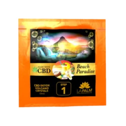 Volcano Spa 5 in 1 Deluxe Pedicure – BEACH PARADISE – *MADE WITH CBD* - OceanNailSupply