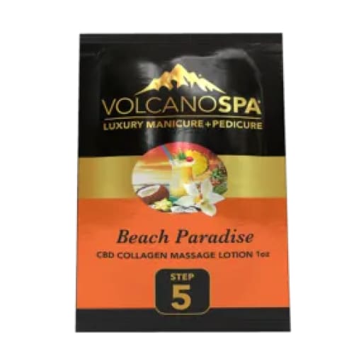 Volcano Spa 5 in 1 Deluxe Pedicure – BEACH PARADISE – *MADE WITH CBD* - OceanNailSupply
