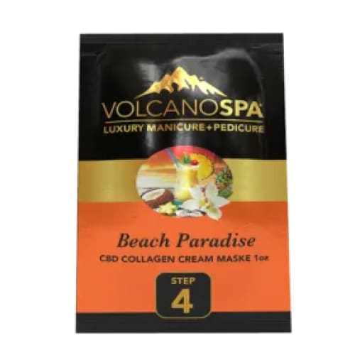 Volcano Spa 5 in 1 Deluxe Pedicure – BEACH PARADISE – *MADE WITH CBD* - OceanNailSupply