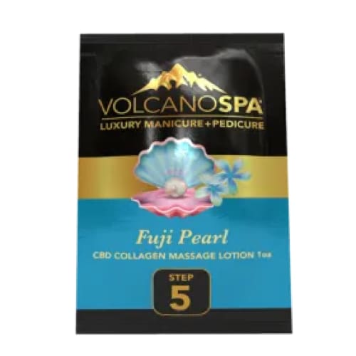 Volcano Spa 5 in 1 Deluxe Pedicure – FUJI PEARL – *MADE WITH CBD* - OceanNailSupply