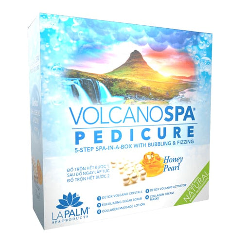 Volcano Spa 5 in 1 Deluxe Pedicure – Honey Pearl - OceanNailSupply