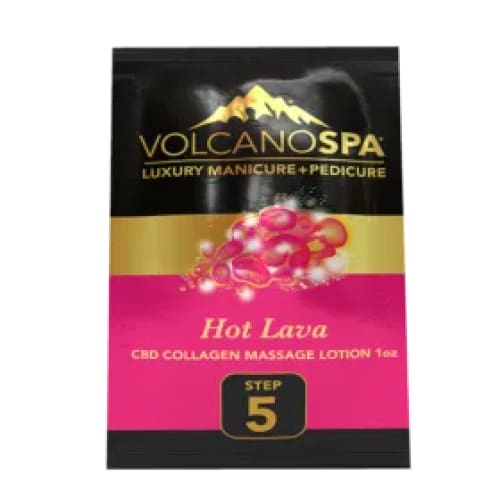 Volcano Spa 5 in 1 Deluxe Pedicure – HOT LAVA – *MADE WITH CBD* - OceanNailSupply