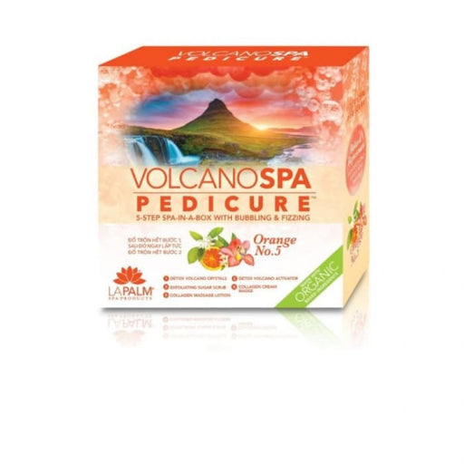 Volcano Spa 5 in 1 Deluxe Pedicure – Orange - OceanNailSupply