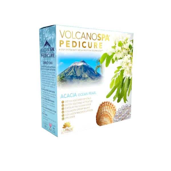 Volcano Spa 6 in 1 Deluxe Pedicure – Acacia Ocean Pearl - OceanNailSupply