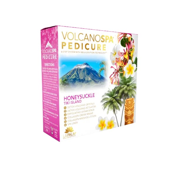 Volcano Spa 6 in 1 Deluxe Pedicure – Honeysuckle Tiki Island - OceanNailSupply