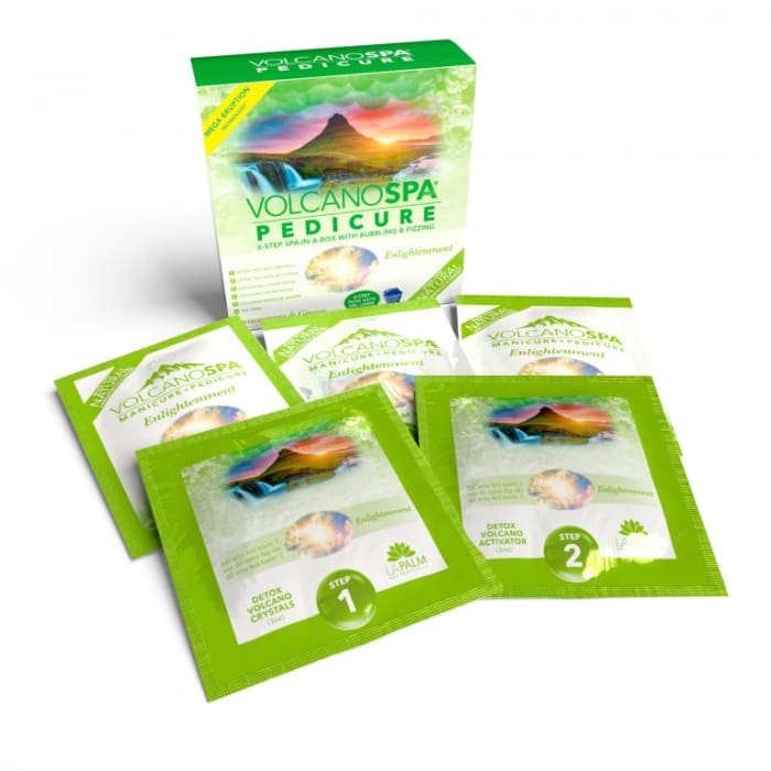 Volcano Spa 6 in 1 Deluxe Pedicure – Lemongrass & Ginger