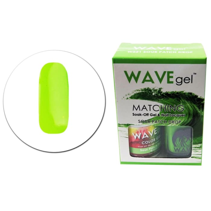 Wave gel Soak-Off Gel & Nail Lacquer - Sour Patch Drop - OceanNailSupply
