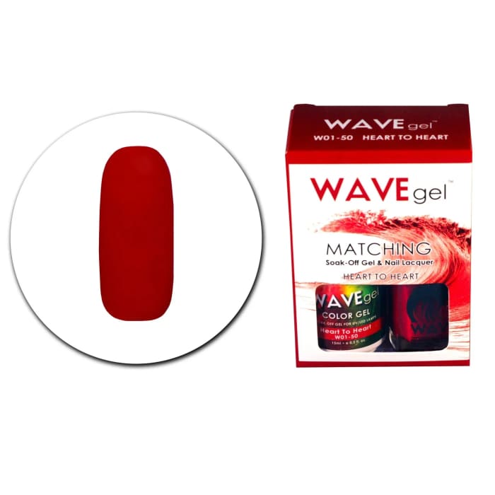 WAVEGEL MATCHING (#050) W0150 HEART TO HEART - OceanNailSupply
