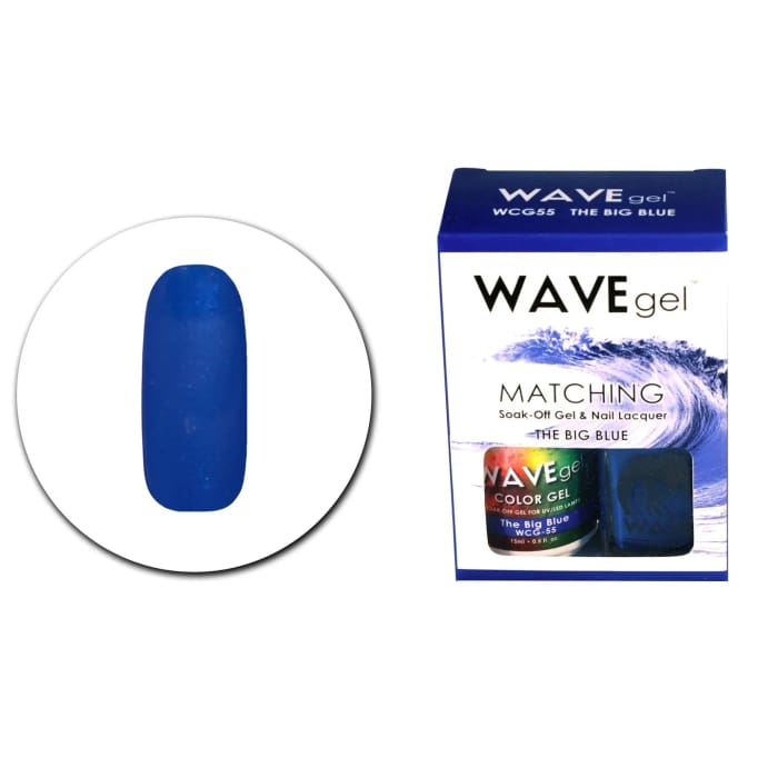 WAVEGEL MATCHING (#055) WCG55 THE BIG BLUE - OceanNailSupply
