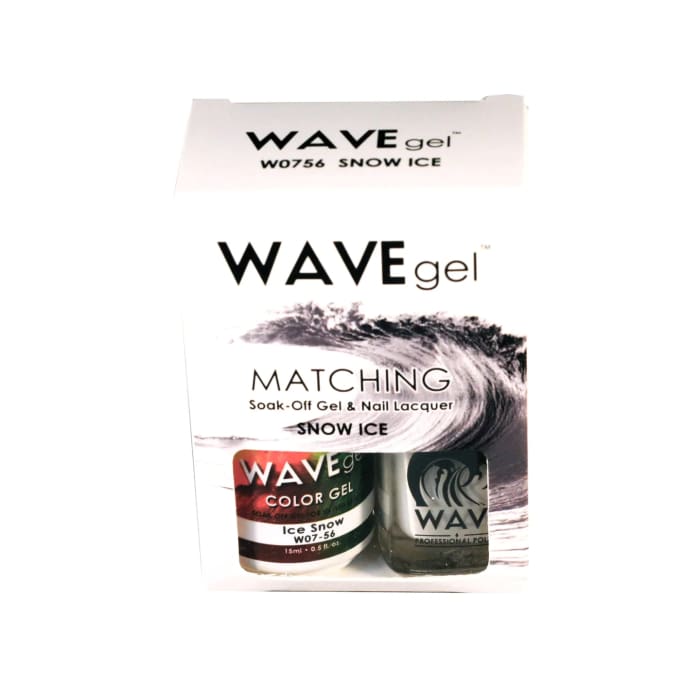 WAVEGEL MATCHING (#056) W0756 SNOW ICE - OceanNailSupply