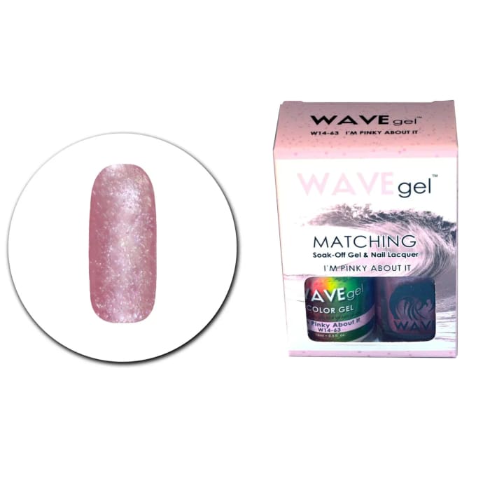 WAVEGEL MATCHING (#063) W1463 I’M PINKY ABOUT IT - OceanNailSupply