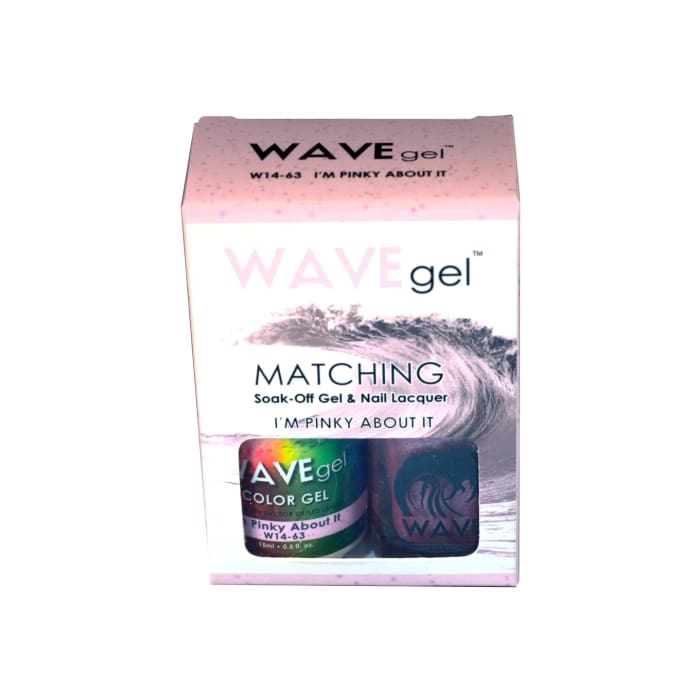 WAVEGEL MATCHING (#063) W1463 I’M PINKY ABOUT IT - OceanNailSupply