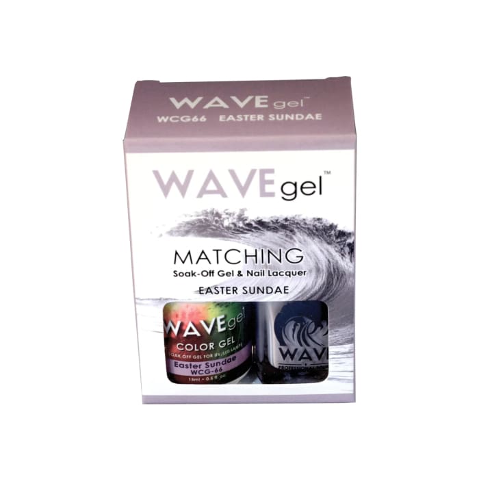 WAVEGEL MATCHING (#066) WCG66 EASTER SUNDAE - OceanNailSupply