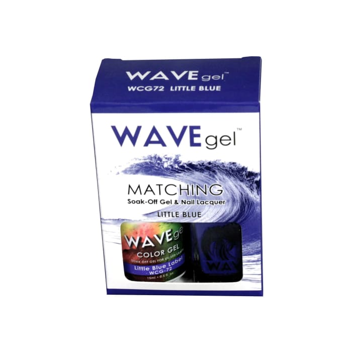 WAVEGEL MATCHING (#072) WCG72 LITTLE BLUE - OceanNailSupply