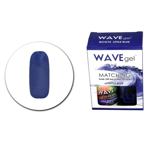 WAVEGEL MATCHING (#072) WCG72 LITTLE BLUE - OceanNailSupply