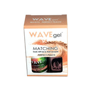 WAVEGEL MATCHING (#073) WCG73 PERFECT PEACH - OceanNailSupply